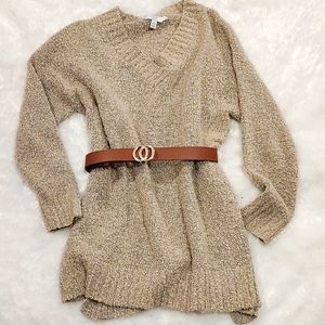 Super Cozy and Soft Stylish Sweater (belt not included)